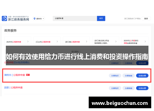 如何有效使用给力币进行线上消费和投资操作指南